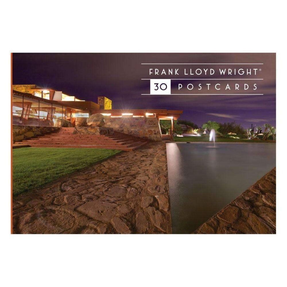 NEW! Frank Lloyd Wright Postcard Book 30 postcards Architecture